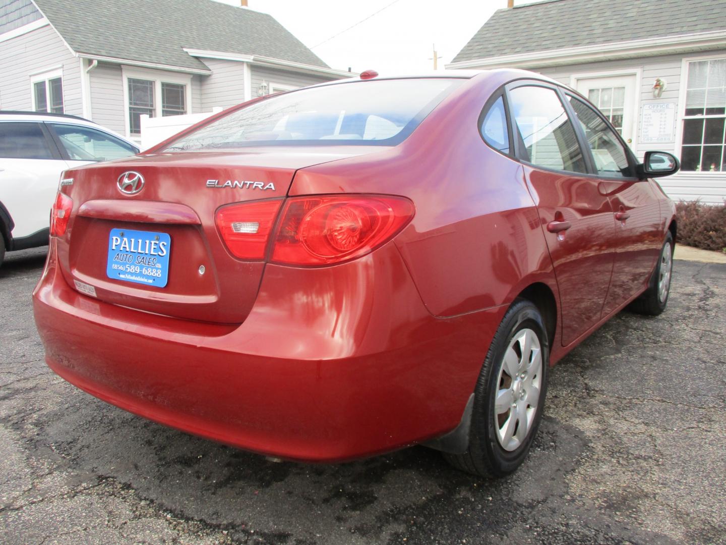 2008 RED Hyundai Elantra (KMHDU46D28U) , AUTOMATIC transmission, located at 540a Delsea Drive, Sewell, NJ, 08080, (856) 589-6888, 39.752560, -75.111206 - Photo#6